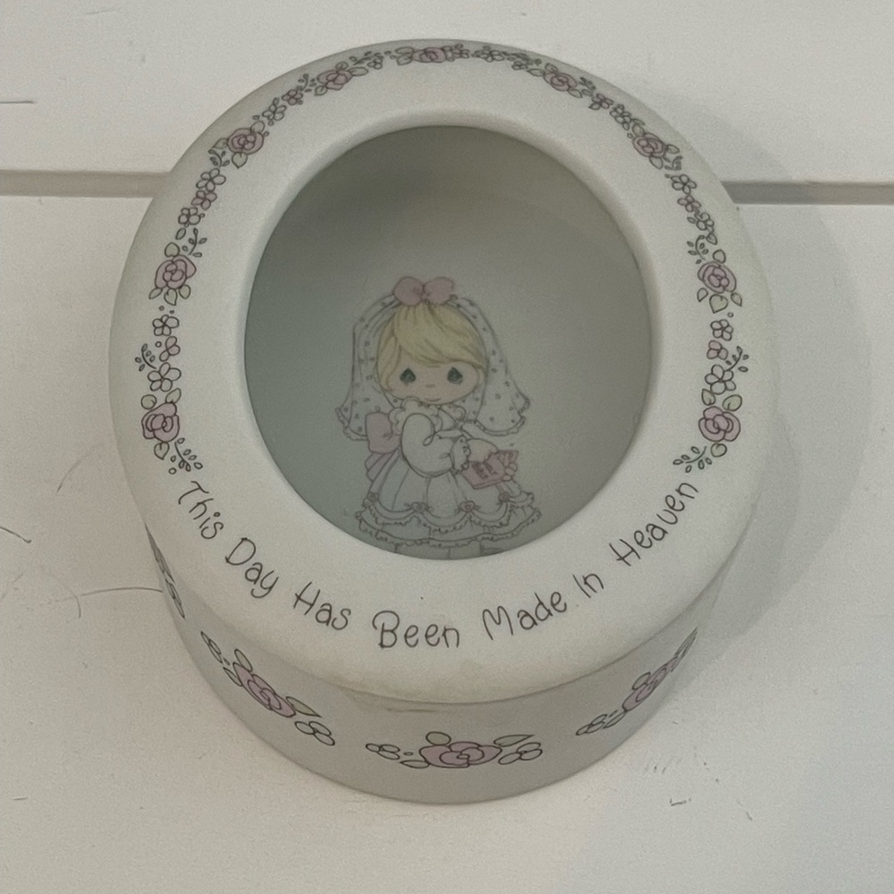 Vintage Enesco Precious Moments “This Day Has Been Made in Heaven” - 1990
